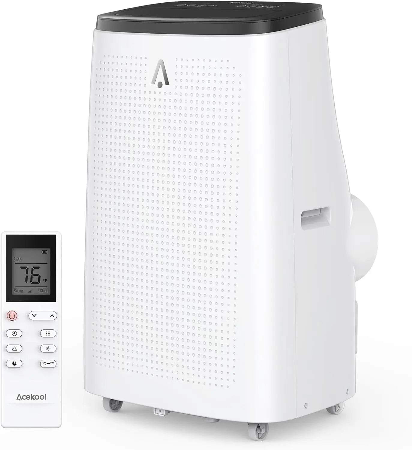 14000 BTU Portable Air Conditioner, 4-In-1 Energy Efficient Room Air Conditioner w/Remote/Fan/Dehumidifier, Cools Up to 750 Sq.