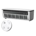 Wall-Mounted Air Cooling Fan Adjustable Wind 3 Speeds Table Fan Rechargeable Fan Remote Control for Home Kitchen Bedroom Office