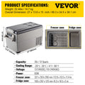 SucceBuy 20L 22L 35L 45L 55L Car Refrigerator Mini Fridge Freezer Portable Compressor Cooler 12/24V Ice Box for Camping