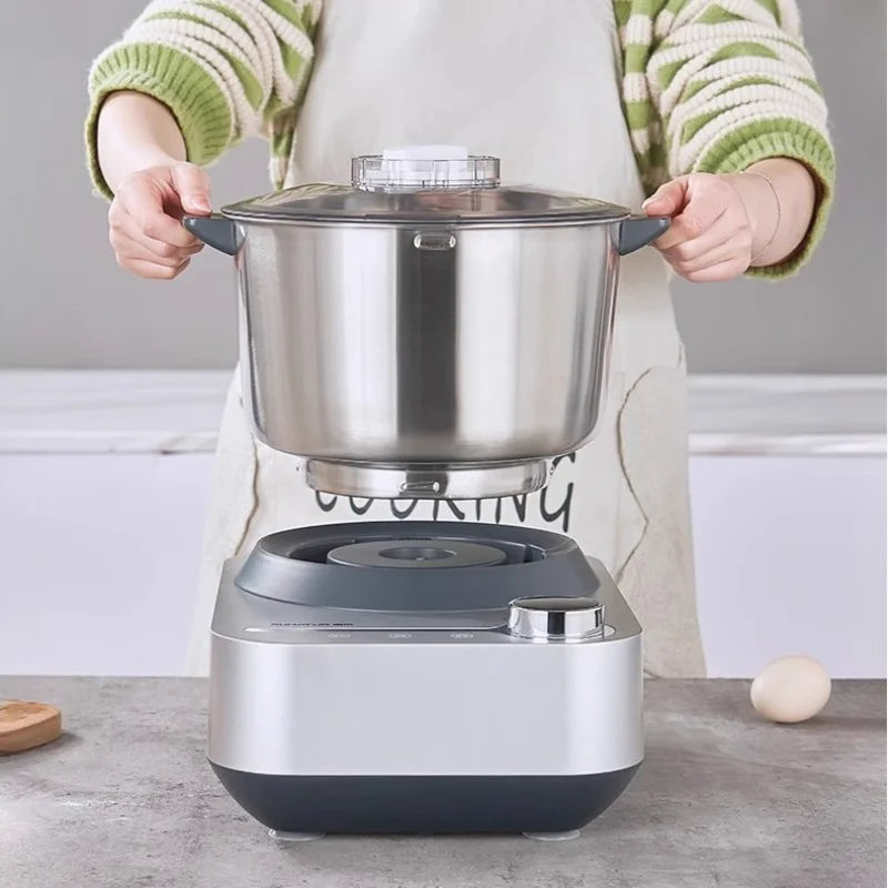 Automatic Small Dough Mixer - Home & Commercial Chef Machine, 2000W Power for Kneading & Constant Temperature Fermentation