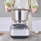 Automatic Small Dough Mixer - Home & Commercial Chef Machine, 2000W Power for Kneading & Constant Temperature Fermentation