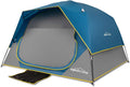 Tents 4 Person Camping Tent, Easy Setup Waterproof Family Tents for Camping, Portable Dome Tent for Outdoor Camping with Rainfly