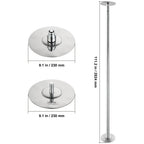 Sihao Professional Dancing Pole Spinning Static Dancing Pole Kit Portable Removable Pole 45mm Heavy-Duty Stainless Steel Pole