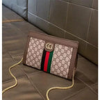 Classic Bag Wide Shoulder Strap High Quality Diagonal Bag Large Capacity Chain Shoulder Bags GB12
