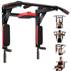 WallMounted PullUp Bar HeavyDuty Indoor Horizontal Bar for Home Gym, ChinUp, Punching Bag, and Exercise Equipment Adjustable amp