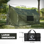 Large Hammock Hot Tent with Stove Jack Waterproof and Windproof Winter Wall Tent with Snow Skirt Ultralight 4 Season Tents for