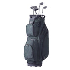 SucceBuy Golf Cart Bag with 14 Way Organizer Divider Top 36” Pockets Cart Bag Durable Golf Bags w/ Handles & Dust Cover & Straps