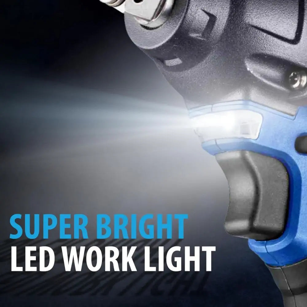 20V 2 Tool Power Tool Combo Kit with 2 Batteries and Included Brushower Tool Set