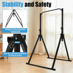 Pull Up Bar for Home Gym Strength Training Equipment, Adjustable Height Home Pull Up Bar,Triangular Pull Up Station 200KG