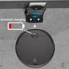 New 5-In-1 Intelligent Sweeping Robot Automatic Recharge Remote Control With Water Tank Strong Suction Vacumn Cleaner