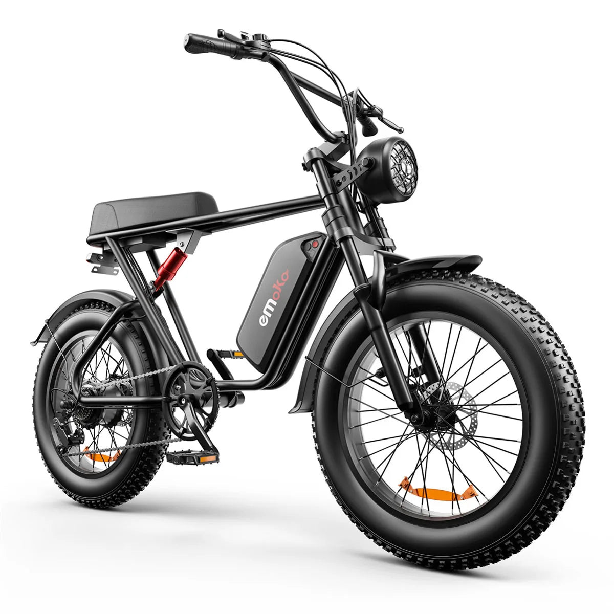 Emoko C91 adult E-bike 1000W*2 48V23Ah battery commute Electric Bike,20-inch Fat Tire E-Mountain bike