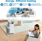 10000 BTU Portable Air Conditioners Cool Up to 450 Sq.Ft, 3 IN 1 Portable AC Unit With Dehumidifier Fan Mode Remote 24H Timer