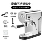 Espresso machine household small 20bar semi-automatic extraction stainless steel steam milk foam  coffee maker