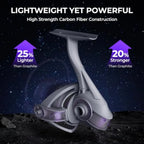 Royale Legend Pro Spinning Fishing Reel Size 3000 with Twilight Superpower Braided Fishing Line in Gray 15 LB Strength 150 Yard