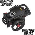 Compact 3 Wheel Golf Push Cart