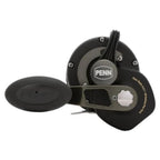 Squall II Lever Drag Fishing Reel Size 25 with Graphite Body and Sideplates Stainless Steel Main and Pinion Gears Ideal for Hea