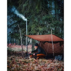 Ultralight Bushcraft Shelter 2.0: Lightweight Camping Tent with Porch for Hiking, Backpacking, Motorcycle, and Kayaking Adventur
