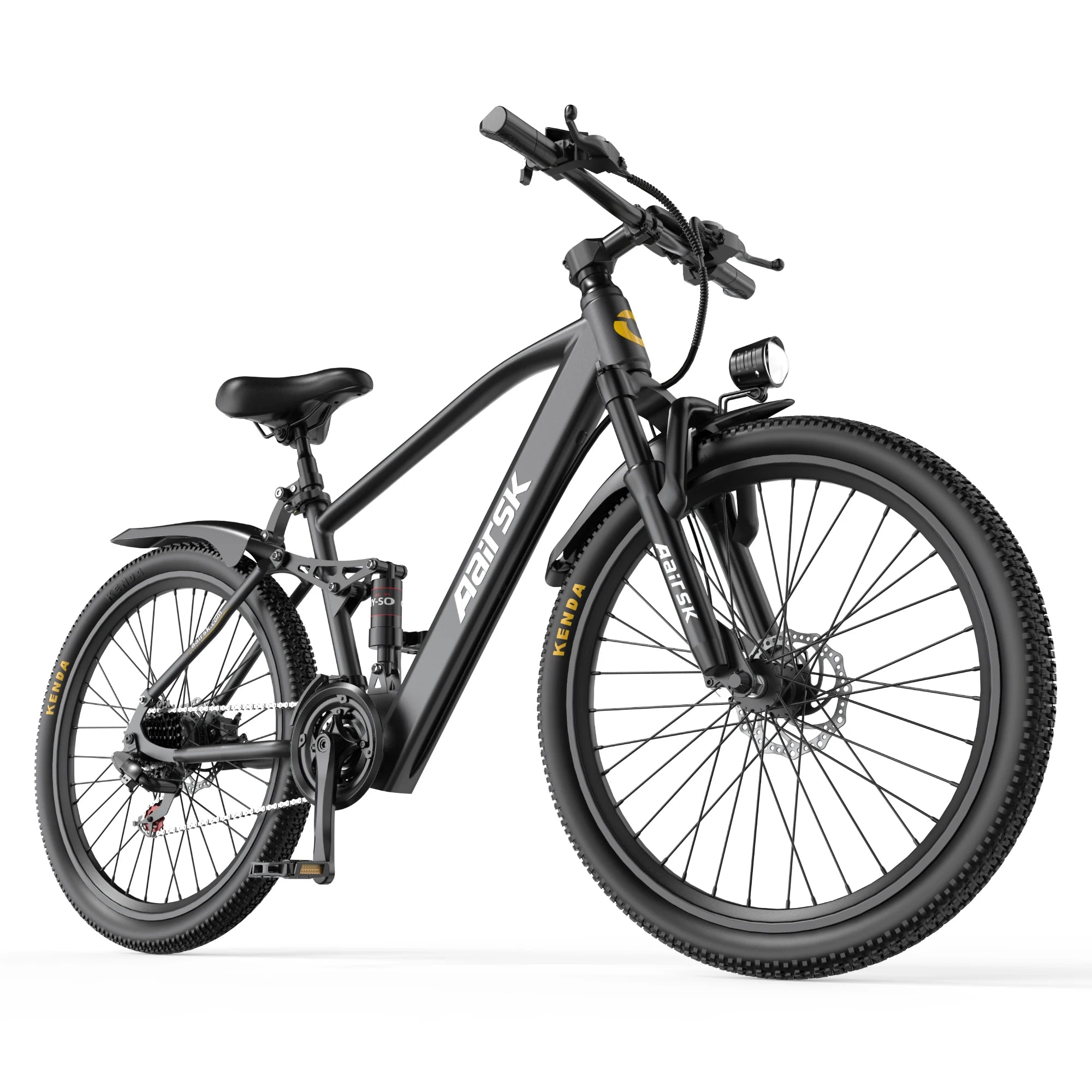 Electric Bike for Adults with Peak 750W Brushless Motor,40Miles 25MPH Commuting Electric Mountain Bike,26"/24'' Tires