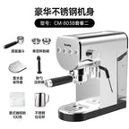 Espresso machine household small 20bar semi-automatic extraction stainless steel steam milk foam  coffee maker
