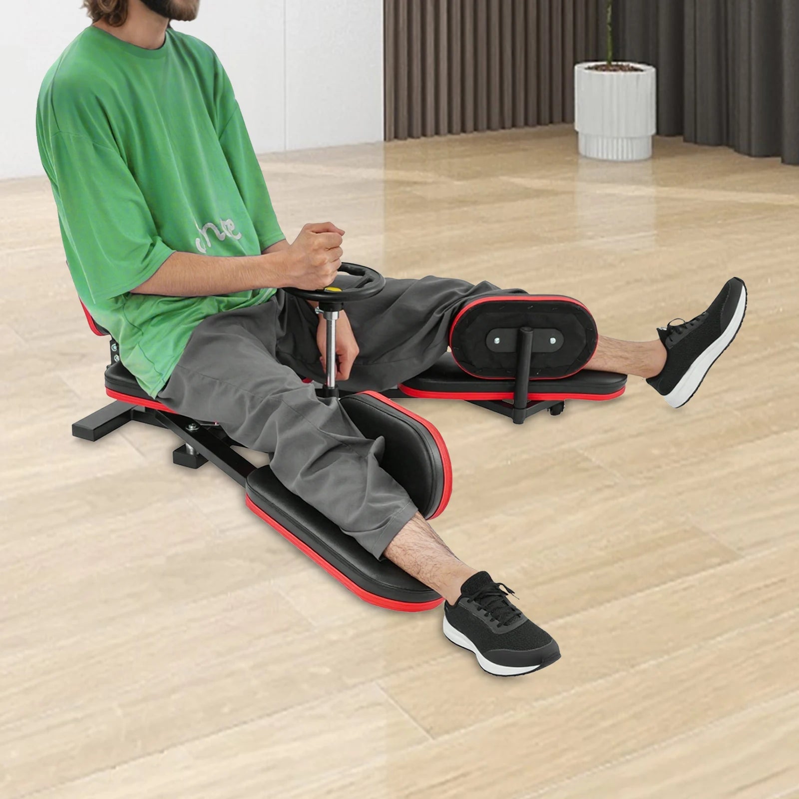 Leg Stretcher,Leg Stretch Machine, Heavy Duty Steel Frame Equipment Splits Machine, for Home Gym Split Machine Training Fitness