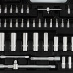 171pcs Socket Wrench Set Car Repair Tool Ratchet Spanner Wrench 1/4 3/8 1/2 Ratchet Spanner Screwdriver Bits Hand Tool
