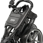 Ultra Lightweight 3-Wheel Golf Push Cart with Compact Fold and New Scorecard Holder