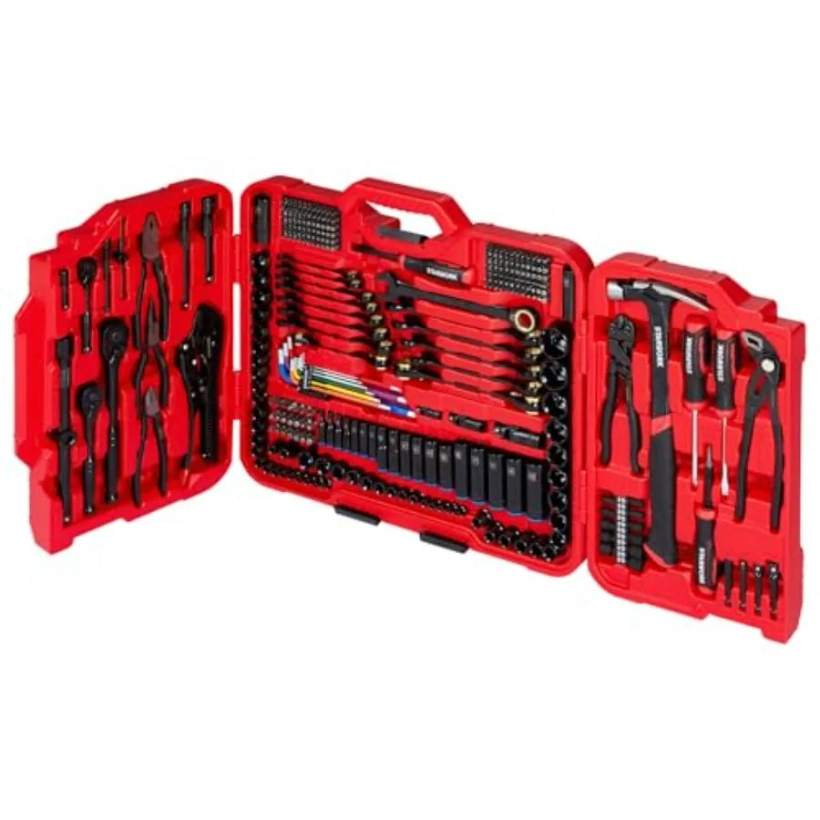 306-Piece Mechanics Tool Set and Socket Set Comprehensive Tool Kit Automotive Repair Tool Set Profession