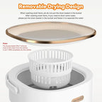Portable Washing Machine, Mini Washer and Spin-Dryer with Hanging, 16L Capacity for Small Laundry, Ideal for Underwear, Baby Clo