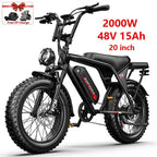Hot 20 26 Inch Adult Electric Bicycle,1000w 2000w 30-50mph 48v Removable Battery Free Local Shipping,for Cycling Electric Bike