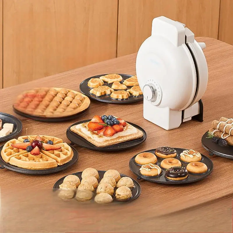 European 9 In 1 Control Temperature Portable Sandwich Makers Toaster Bread Oven Electric Grill Sandwichera Machine Waffle Makers