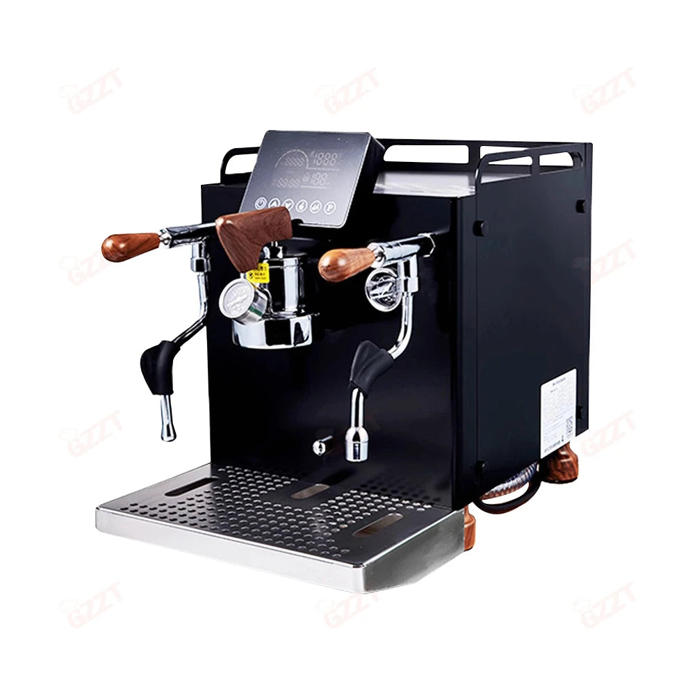 GZZT CMSM3000 Professional Espresso Coffee Machine 9Bar Rotary Pump Multi-boiler PID Control Adj Multi-parameters Coffee Maker