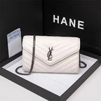 Classic rhombus chain leather shoulder bags designers luxury clutch women handbag Designer LOULOU A5 BY5
