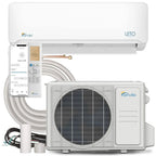 LETO Series Mini Split Air Conditioner Heat Pump, 12000 BTU 110/120V, Inverter, Works with Alexa, SEER2 20.8, 1, Customized