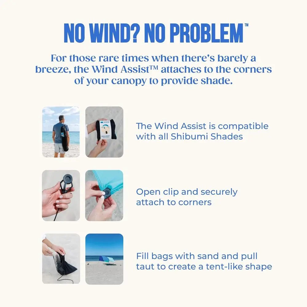 Quick Setup Wind-Resistant Beach Tent | 150 Sq. Ft. Coverage | Accommodates 8 | UPF 50+ Sun Block