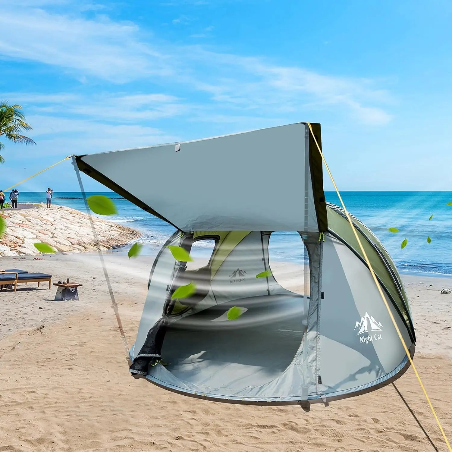 2-Person Pop-Up Camping Tent: Waterproof, Instant Setup, Family-Friendly for Outdoor Adventures
