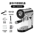 Espresso machine household small 20bar semi-automatic extraction stainless steel steam milk foam  coffee maker